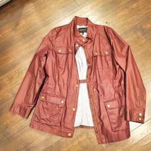 Banana Repulic Women's L Utility Jacket Purple